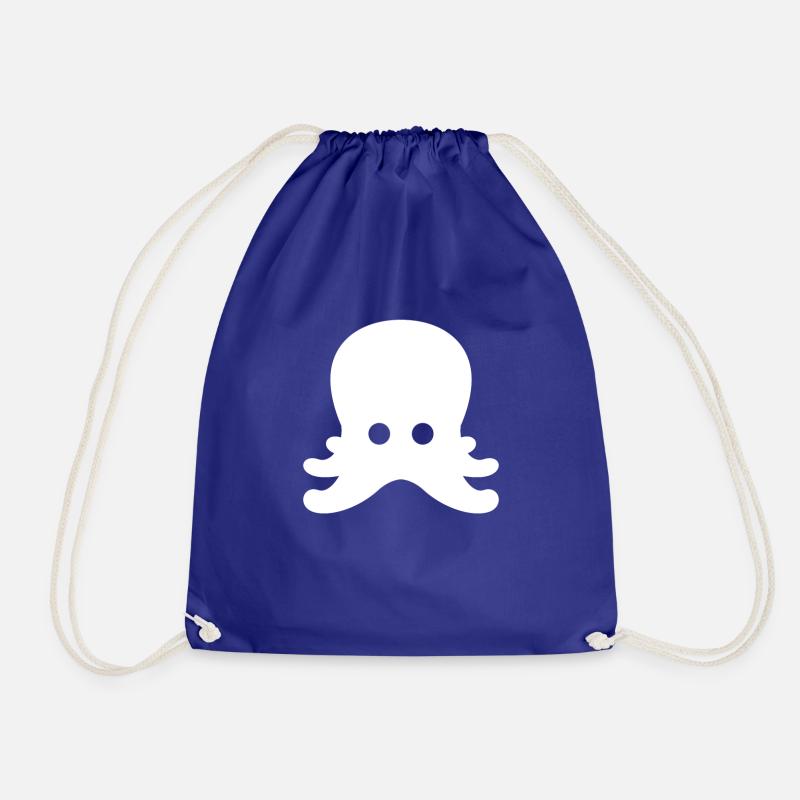 pieuvre - Sac de sport léger - bleu roi