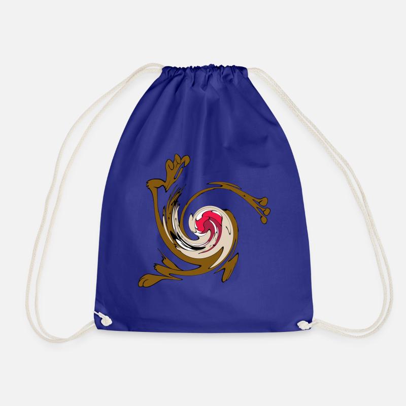 Tasmanian devil - Drawstring Bag - royal blue