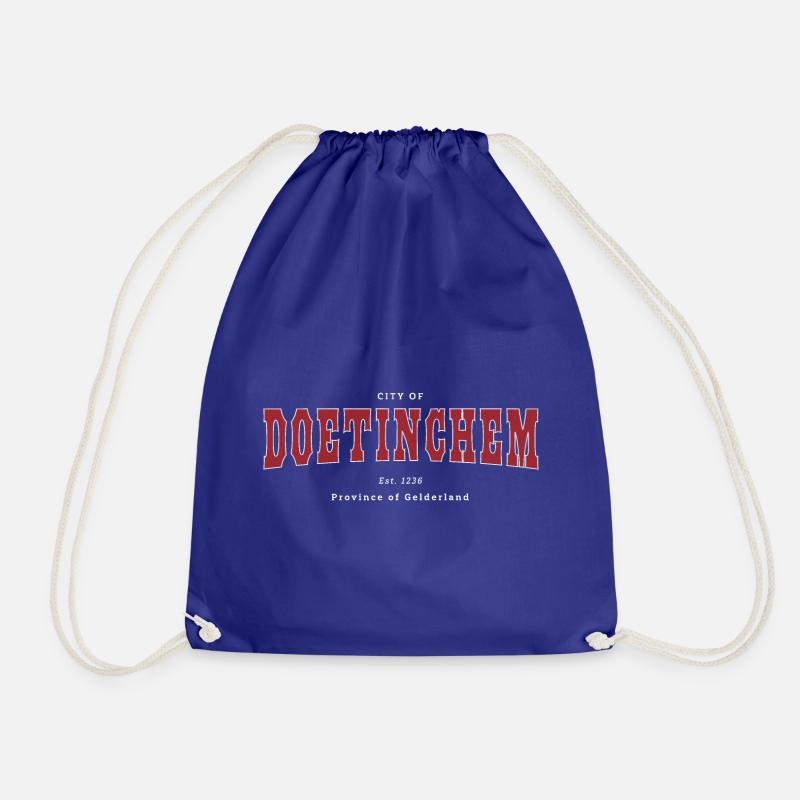 Doetinchem - Drawstring Bag - royal blue