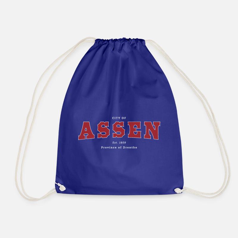 Assen - Drawstring Bag - royal blue