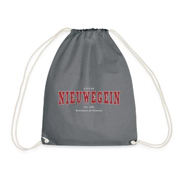 Nieuwegein - Drawstring Bag - grey - Front