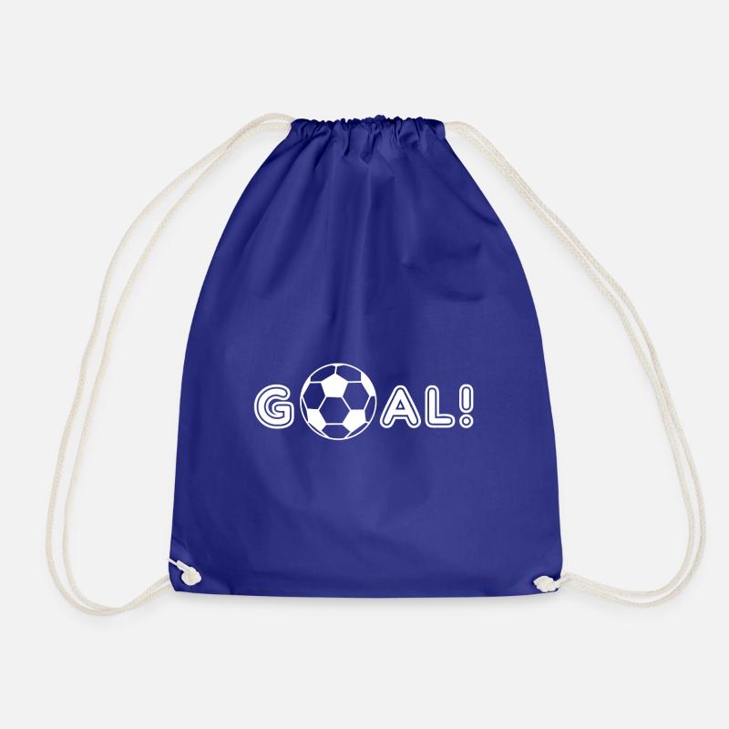 Goal - Drawstring Bag - royal blue