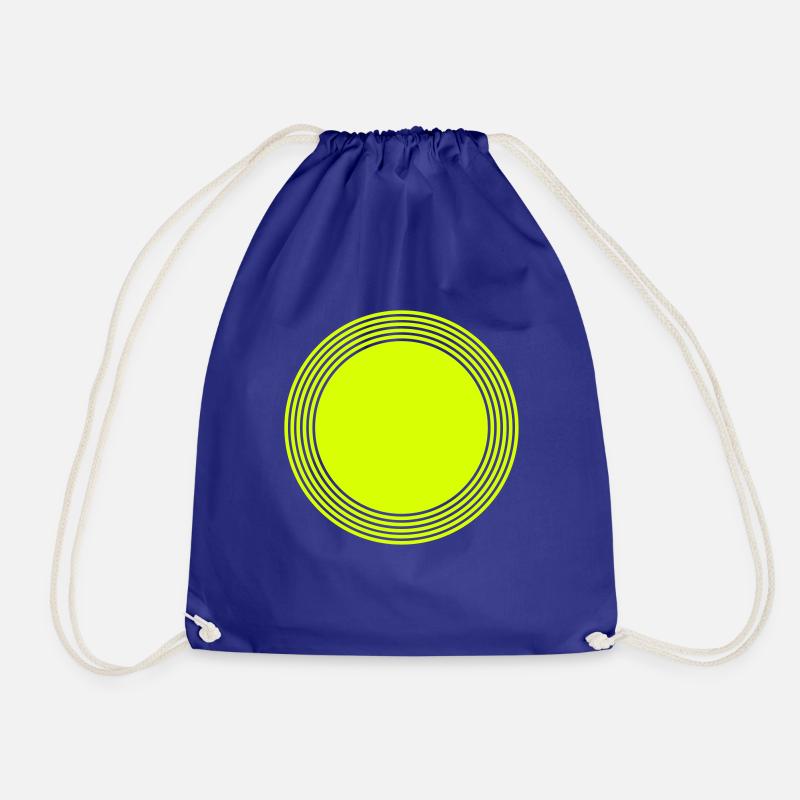 Sun - Drawstring Bag - royal blue