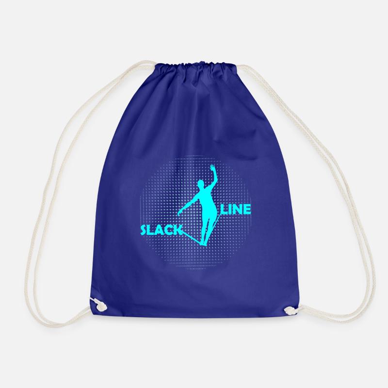 Slackline - Turnbeutel - Königsblau
