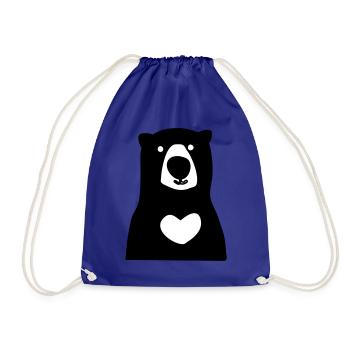 porter - Sac de sport léger - bleu roi - Devant