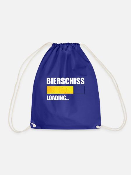 Bierschiss Loading... - Turnbeutel - Königsblau