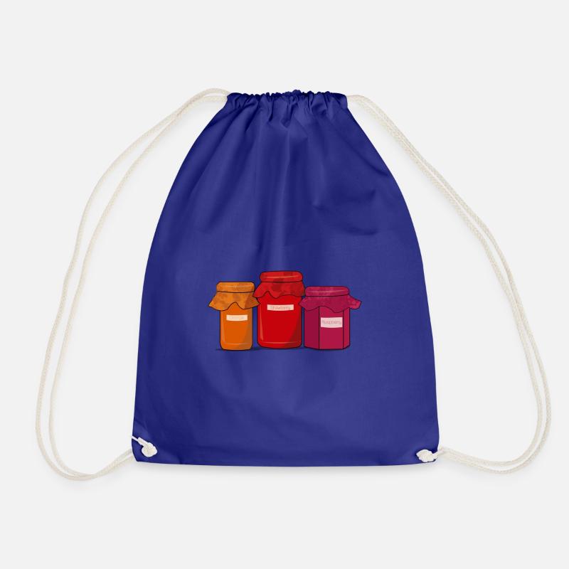 jam - Drawstring Bag - royal blue