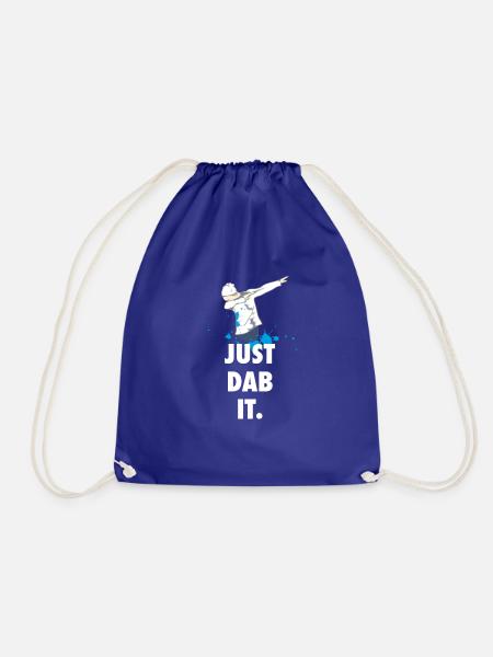 dab just dabbing touchdown fun humor panda krass - Turnbeutel - Königsblau