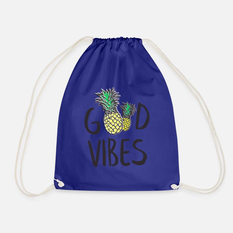 good vibes_v1 - Turnbeutel - Königsblau