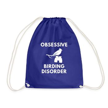 Observation des oiseaux - observation des oiseaux - observation des oiseaux - oiseau - Sac de sport léger - bleu roi - Devant