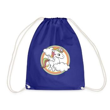 Licorne - Licorne - Sac de sport léger - bleu roi - Devant