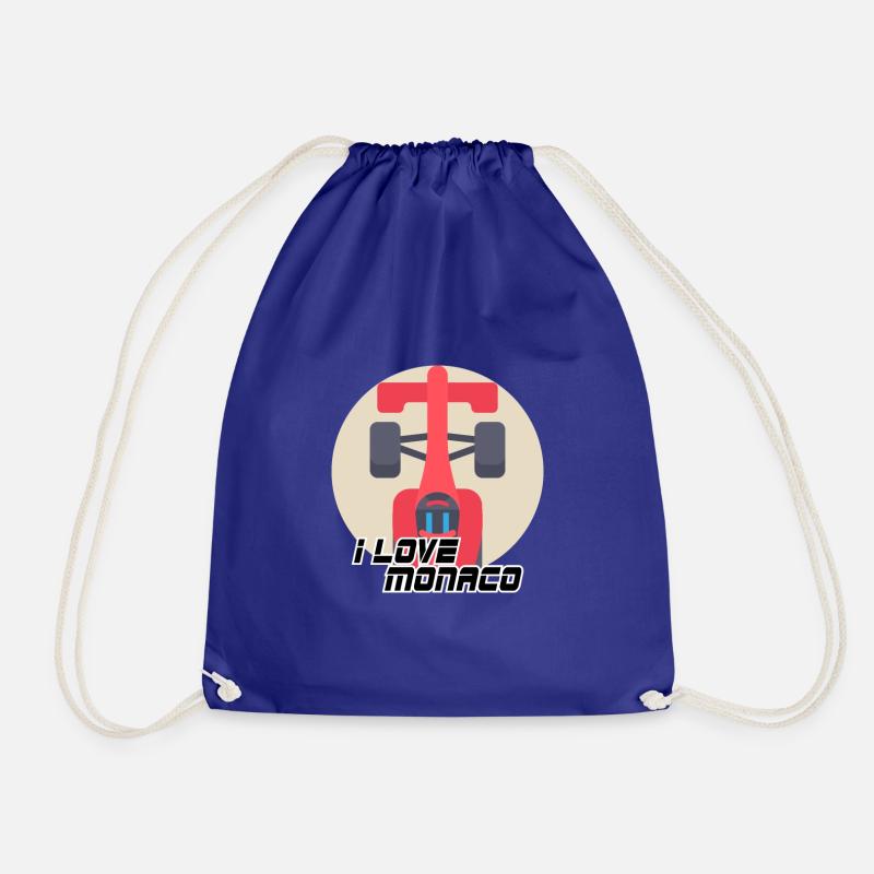 Monaco - Drawstring Bag - royal blue