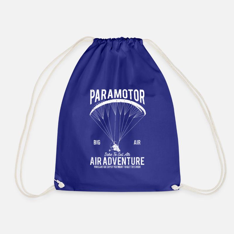 Paramotor - Turnbeutel - Königsblau