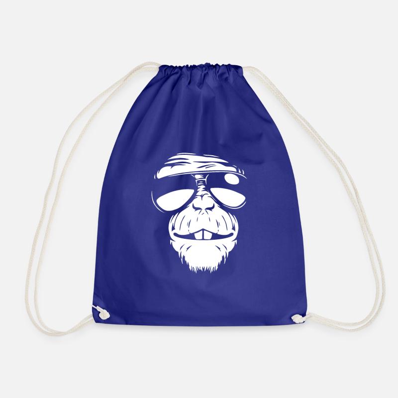 Lunettes de soleil Monkey Summer Sun Cool - Sac de sport léger - bleu roi