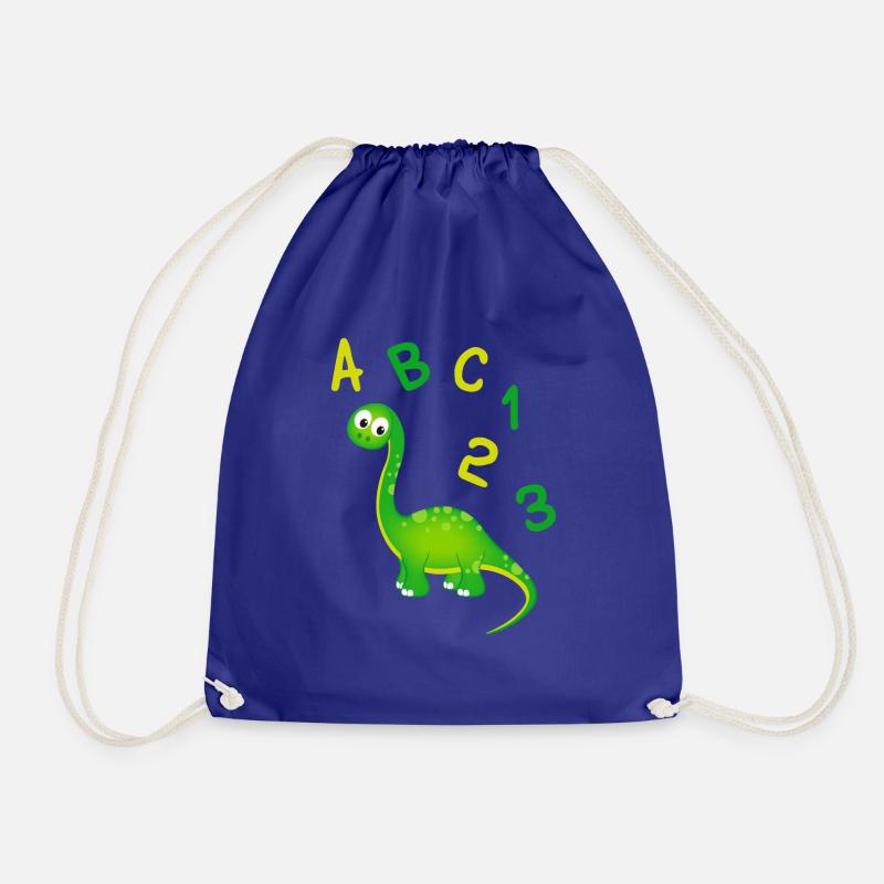 Back to school 1st class enrollment - Drawstring Bag - royal blue