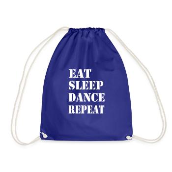manger la danse du sommeil - Sac de sport léger - bleu roi - Devant