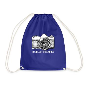 Fotograf Erinnerungen Geschenk - Turnbeutel - Königsblau - Vorne