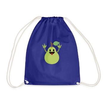 Danse T-shirt Poire Danse Drôle Danse De Fruits - Sac de sport léger - bleu roi - Devant