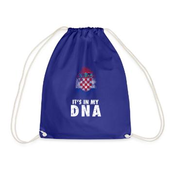 ADN croatie - Sac de sport léger - bleu roi - Devant