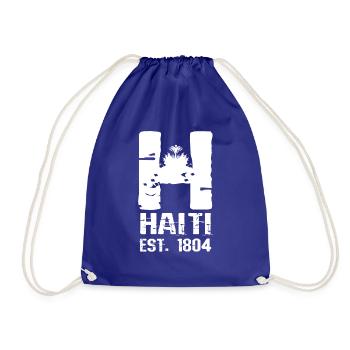 Haïti drapeau national fierté haïtienne 1804 I cadeau - Sac de sport léger - bleu roi - Devant