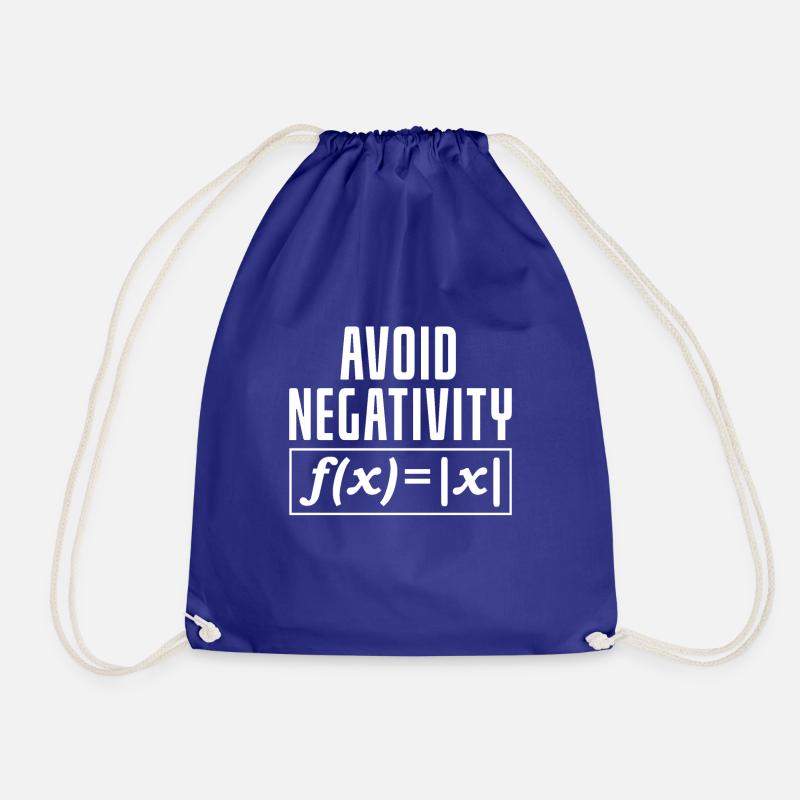 Mathe Nerd Geschenk - Turnbeutel - Königsblau