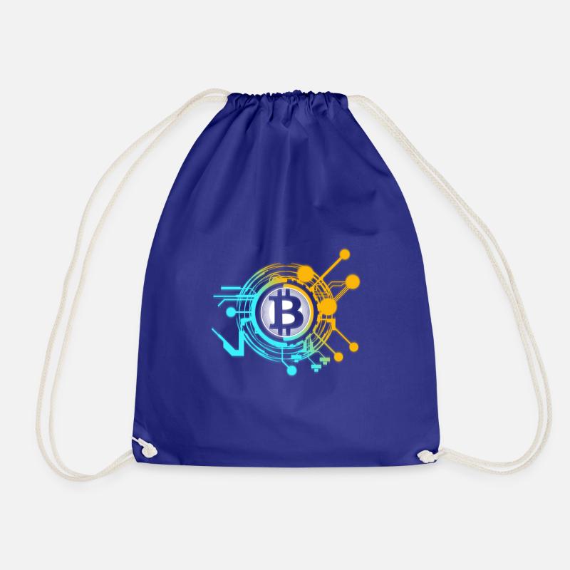 Bitcoin - Turnbeutel - Königsblau