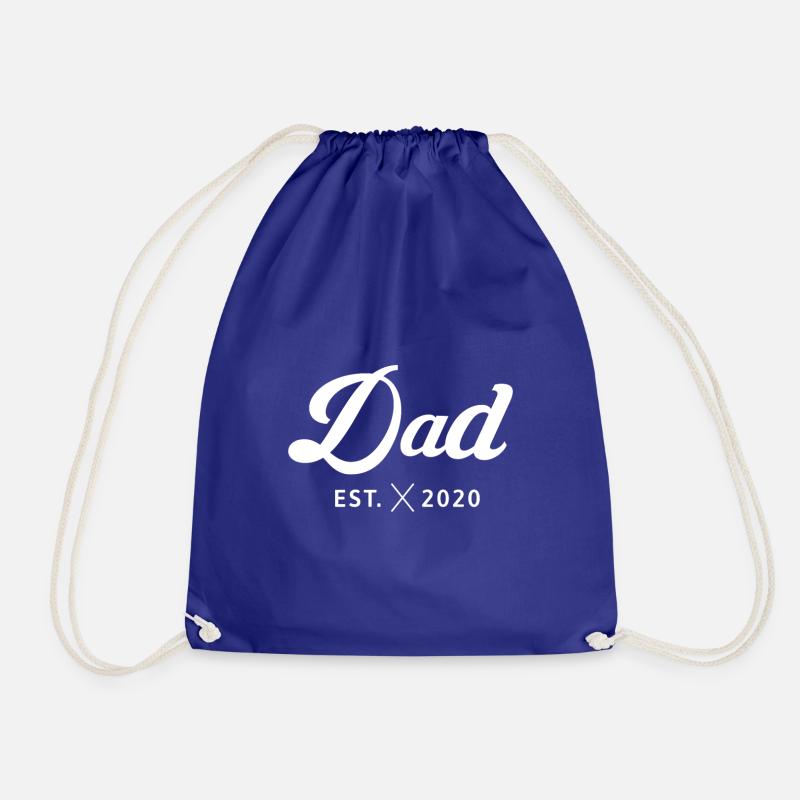 DAD EST. 2020 - Turnbeutel - Königsblau