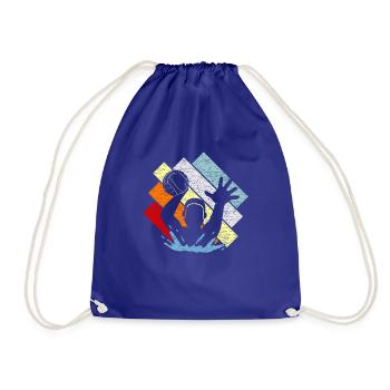 Water-polo - Sac de sport léger - bleu roi - Devant