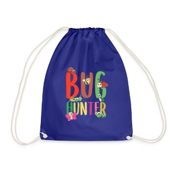 Funny Hunting Gift For A Bug Hunter - Turnbeutel - Königsblau - Vorne