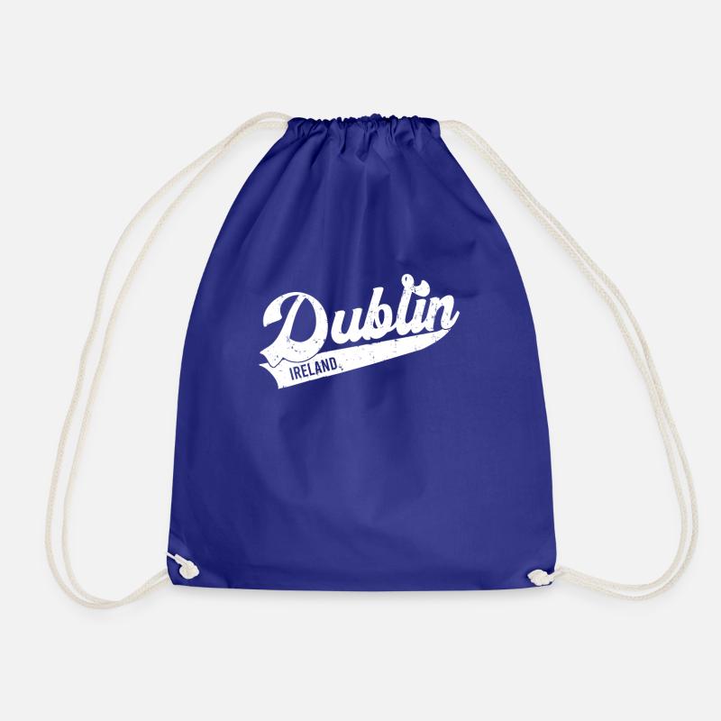 Dublin,Irland - Turnbeutel - Königsblau