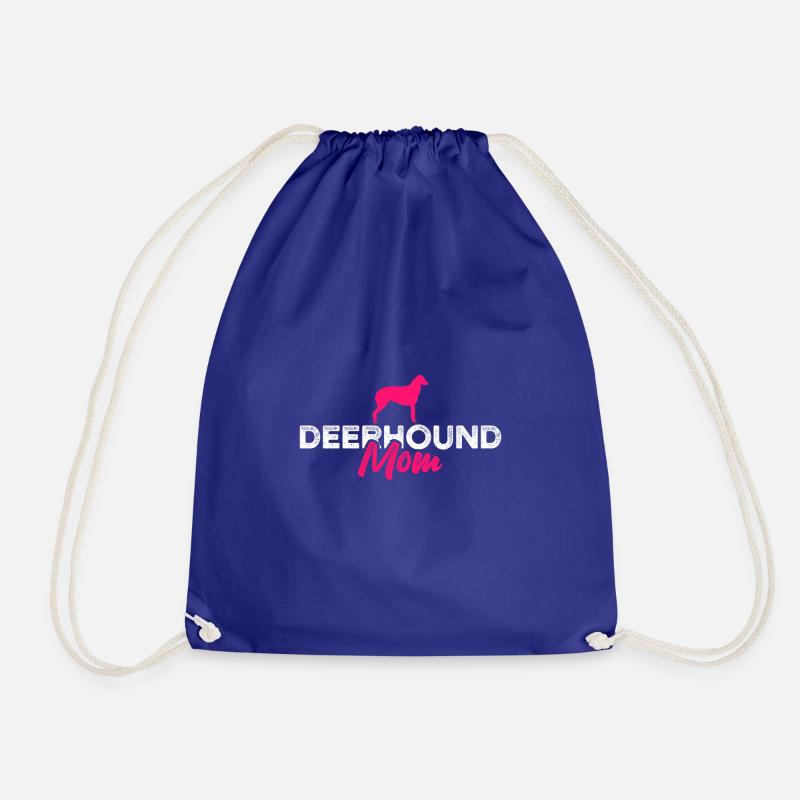 Deerhound mom - Turnbeutel - Königsblau