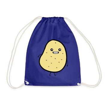 Funny Potatoe - Turnbeutel - Königsblau - Vorne