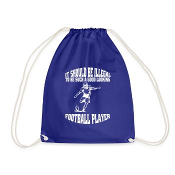 Entraîneur de football américain Fan de football américain - Sac de sport léger - bleu roi - Devant