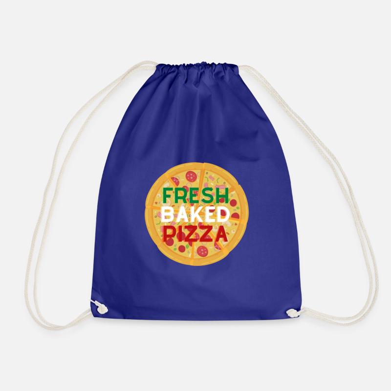 Fresh Pizza - Turnbeutel - Königsblau