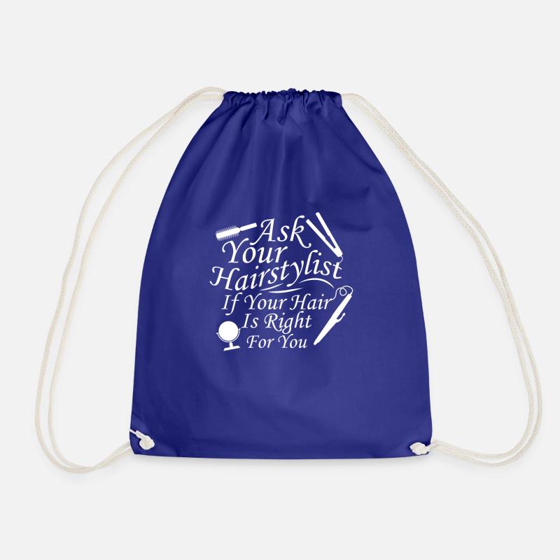 Coiffeur Coiffeur - Sac de sport léger - bleu roi