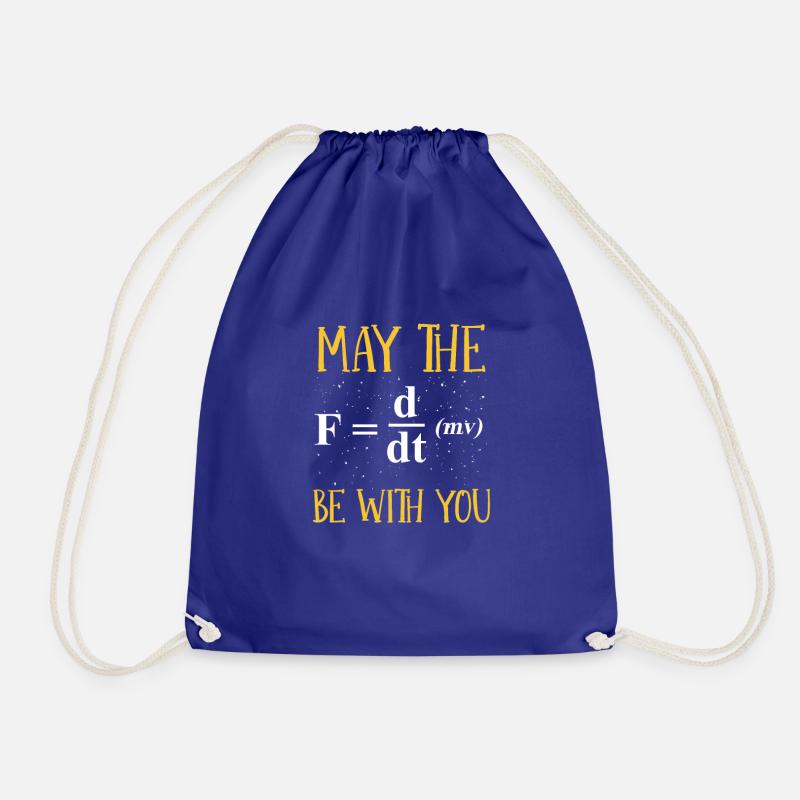 Physics Phyiker Komisch Nuclear Physics - Drawstring Bag - royal blue