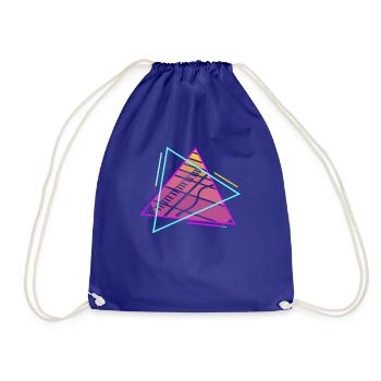 Rétro Vintage Classic Melodica Player Instrument - Sac de sport léger - bleu roi - Devant