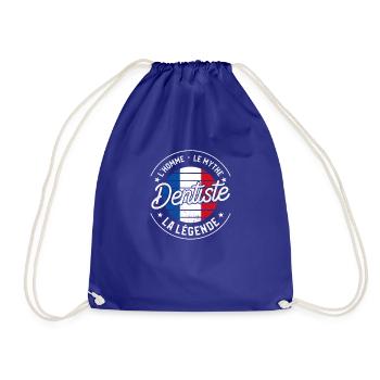 Dentiste L'Homme Le Mythe La Légende Dentisterie - Sac de sport léger - bleu roi - Devant