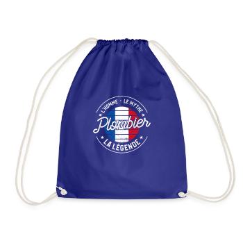 Plombier L'Homme Le Mythe La Légende Plomberie - Sac de sport léger - bleu roi - Devant
