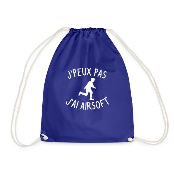 J'peux Pas J'ai Airsoft - Sac de sport léger - bleu roi - Devant