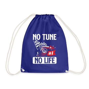 Pas de mélodie pas de vie - Sac de sport léger - bleu roi - Devant