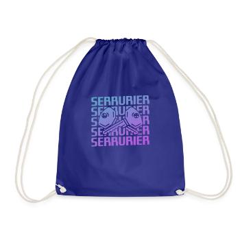 Retro Serrurier Serrurerie - Sac de sport léger - bleu roi - Devant
