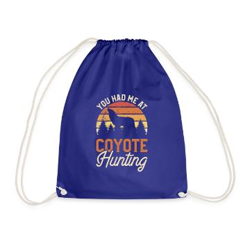Retro You Had Me At Coyote Hunting Coyotes Hunter - Sac de sport léger - bleu roi - Devant