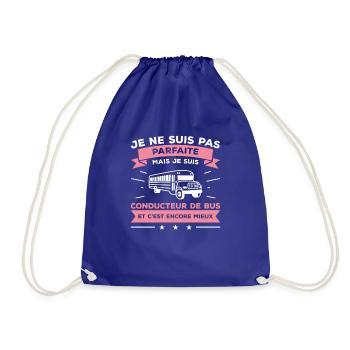 Je Ne Suis Pas Parfaite Mais Je Suis Conducteur De - Sac de sport léger - bleu roi - Devant