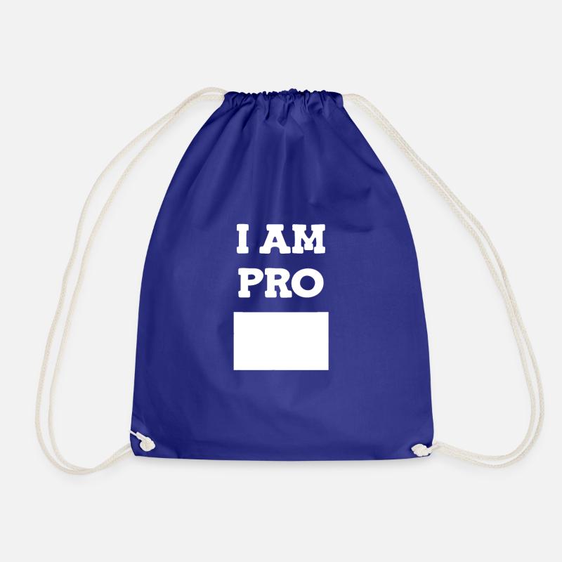 I AM PRO - Turnbeutel - Königsblau