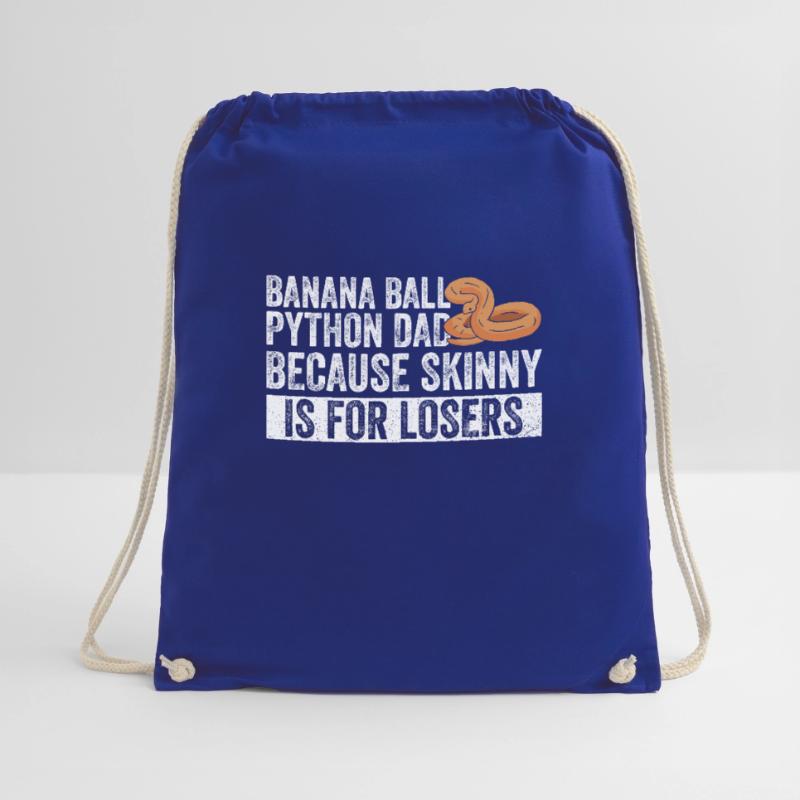 Königspython Banana Ball Python Drawstring Bag