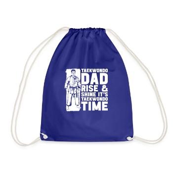 Taekwondo Père Taekwondo - Sac de sport léger - bleu roi - Devant