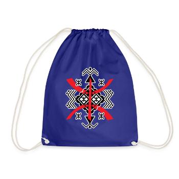 AMAZIGH sYMBOLE BERBERE Z IMAZIGHEN BIJOU KABYL - Sac de sport léger - bleu roi - Devant