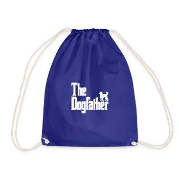 Le Dogfather Labradoodle - Sac de sport léger - bleu roi - Devant