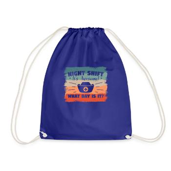 I'm The Crazy Rehab Nurse They Warned You About RN - Sac de sport léger - bleu roi - Devant